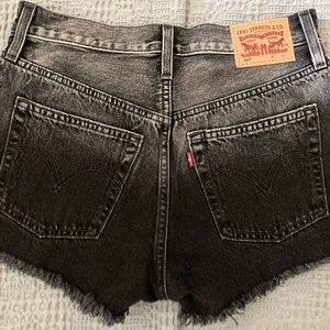 Levi’s Black Cut Offs, size 27